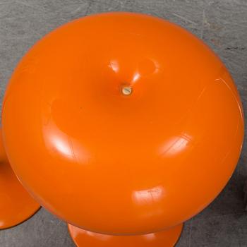 A Bergboms floor, ceiling and table lamp, 1960's/70's.