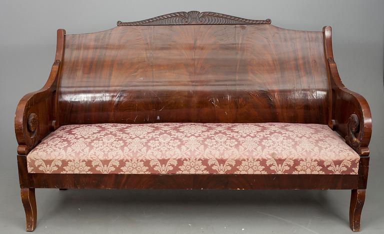 SOFFA, biedermeierstil, Finland/Ryssland, sekelskiftet 1800/1900-tal.