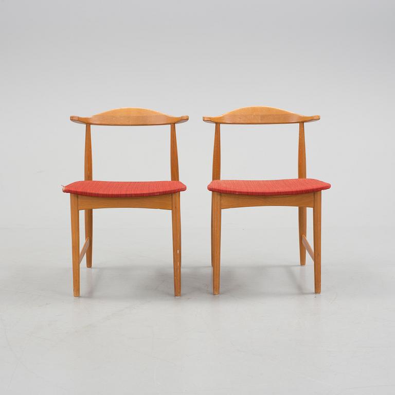 A pair of "Danske" chairs by IKEA.