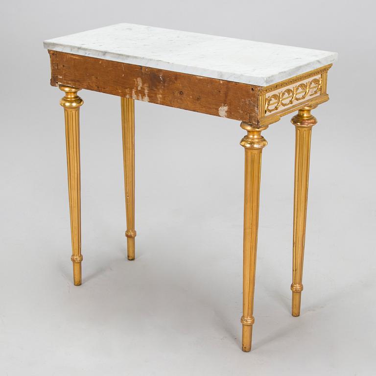 Konsolbord, sekelskiftet 1700/ 1800-tal.