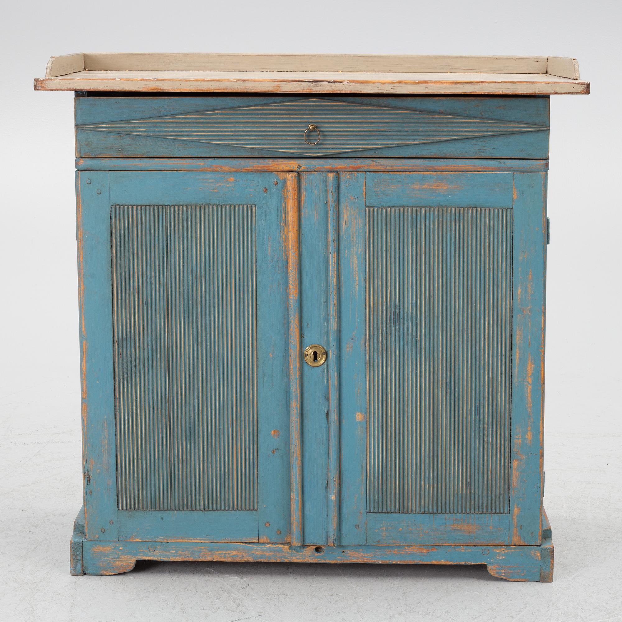 A Gustavian style sideboard, 1903.