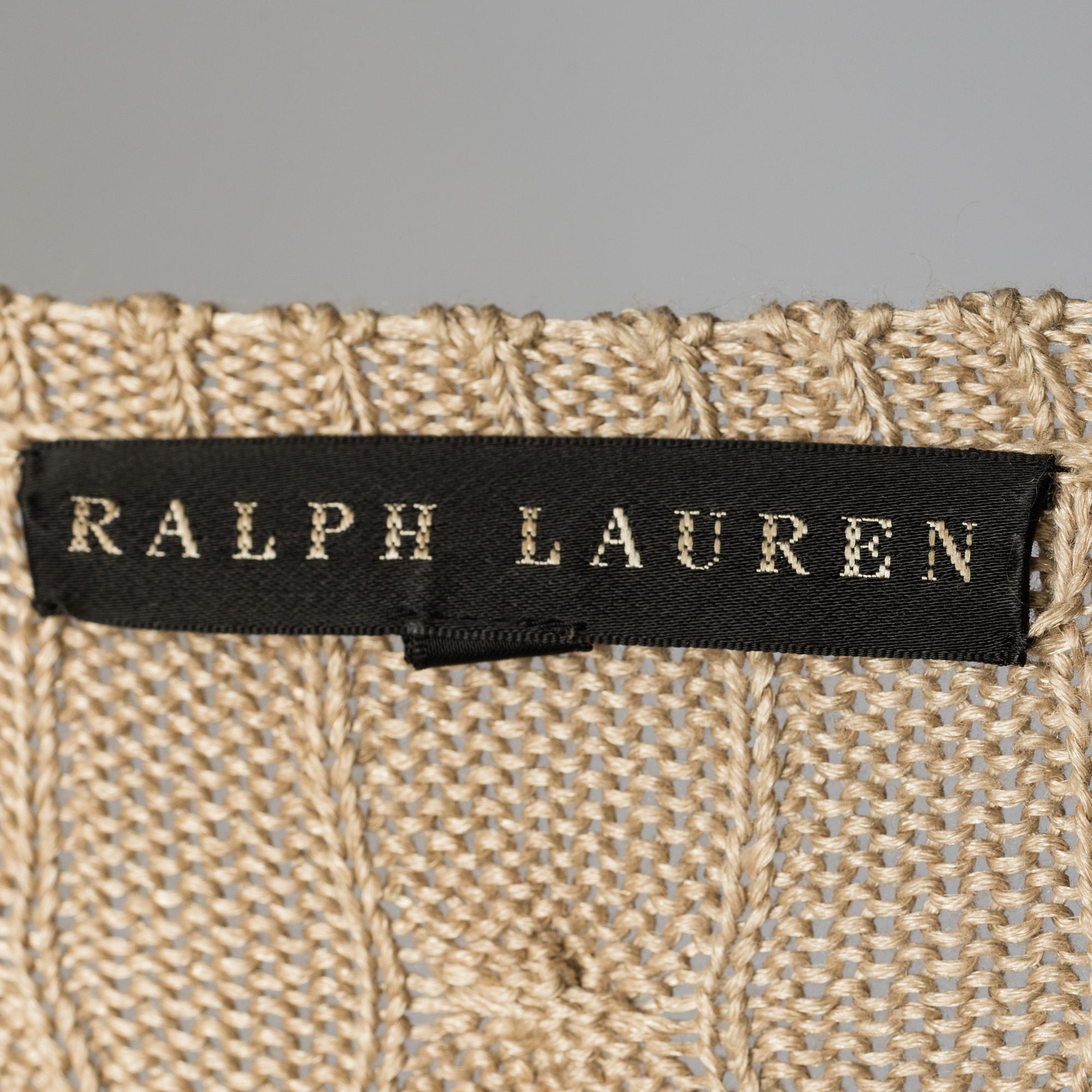A dress twin-set, Ralph Lauren size M.