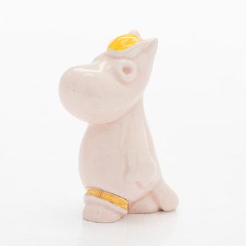 Leo Tykkyläinen, A ceramic 'Snorkmaiden' Moomin figurine from the 1950s-60s.