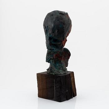 Claes Hake, a bronze sculpture, signed.