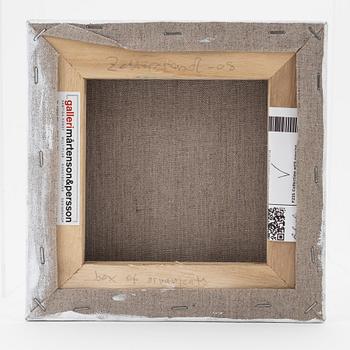 Kristoffer Zetterstrand, oil on canvas, signed and dated -08 on verso.