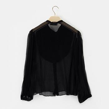 Chloé, a silk blouse, size 38.