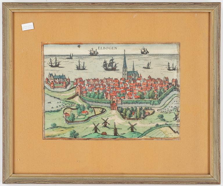 KOPPARSTICK, 4 st, 16/1700-tal.