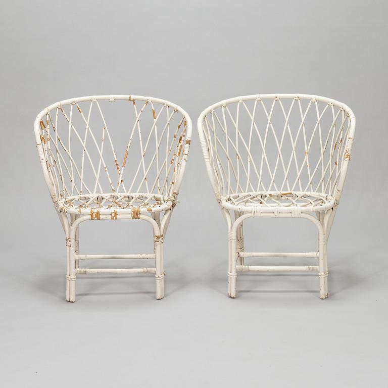 Maija Heikinheimo, Korgstolar, ett par, modell 370 1900-talets mitt eller 2000-tal.