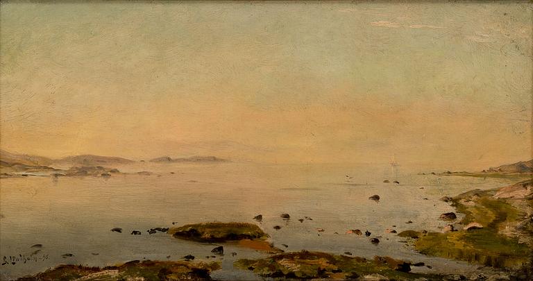 BERNDT LINDHOLM, DUSK IN THE ARCHIPELAGO.