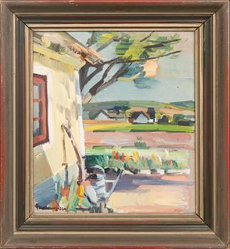 Gerhard Wihlborg, oil on panel, signed, dated -36.