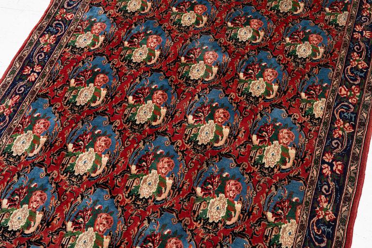 Matta, semiantik sk Rosen Bidjar, västra Persien, ca 212 x 143 cm.