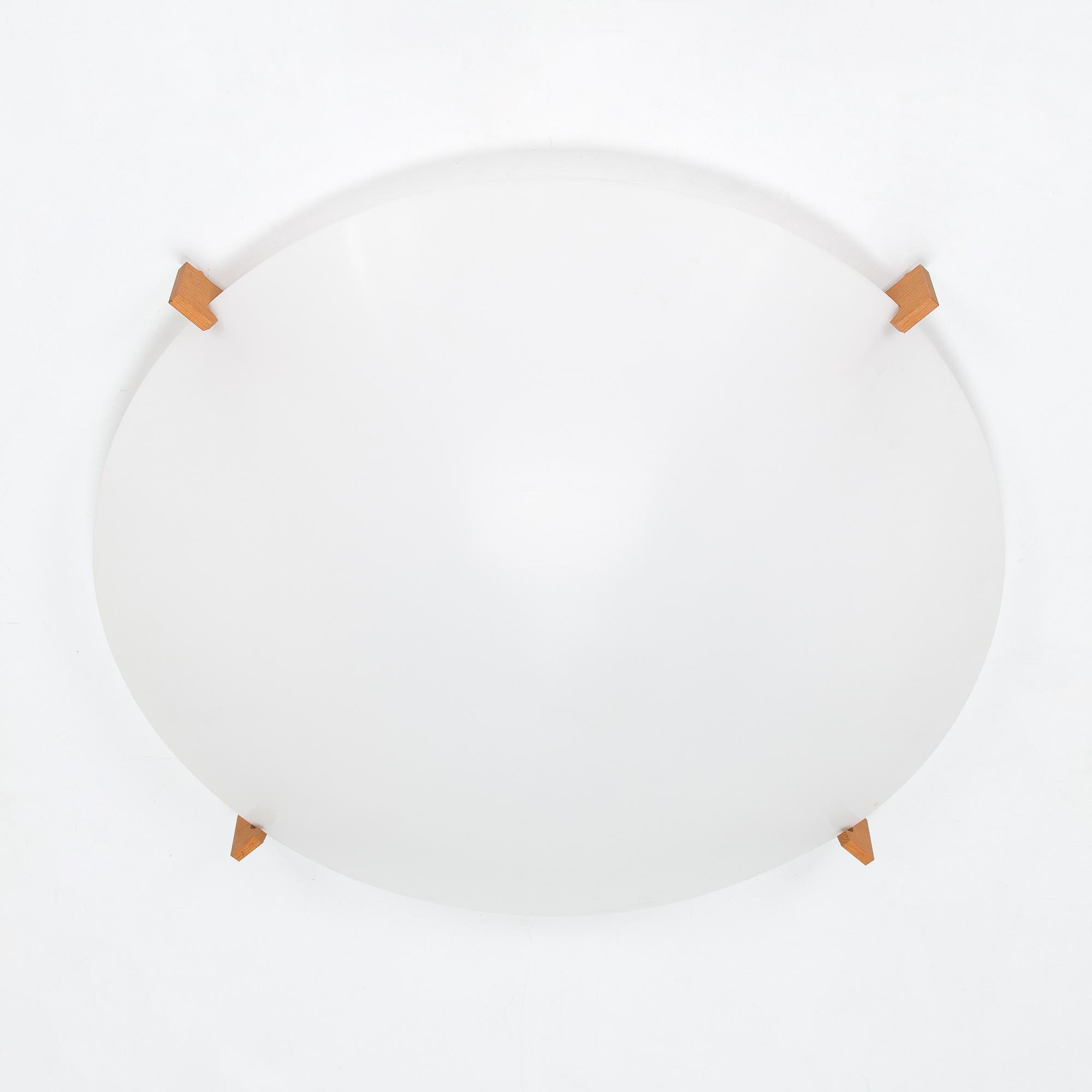 A 'Plafo' ceiling light by Östen & Uno Kristiansson, end of the 20th Century.