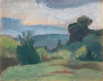 347. Ivan Aguéli, "Landskap" (Landscape).