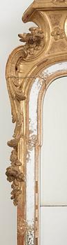 SPEGEL. Stockholmsarbete, 1760-tal. Rokoko.
