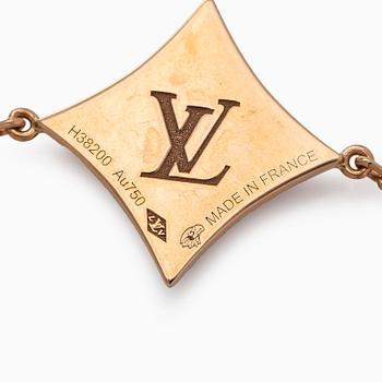 Louis Vuitton, armband, "Color Blossom BB Star", 18K roséguld, rosa pärlemor och en briljantslipad diamant.