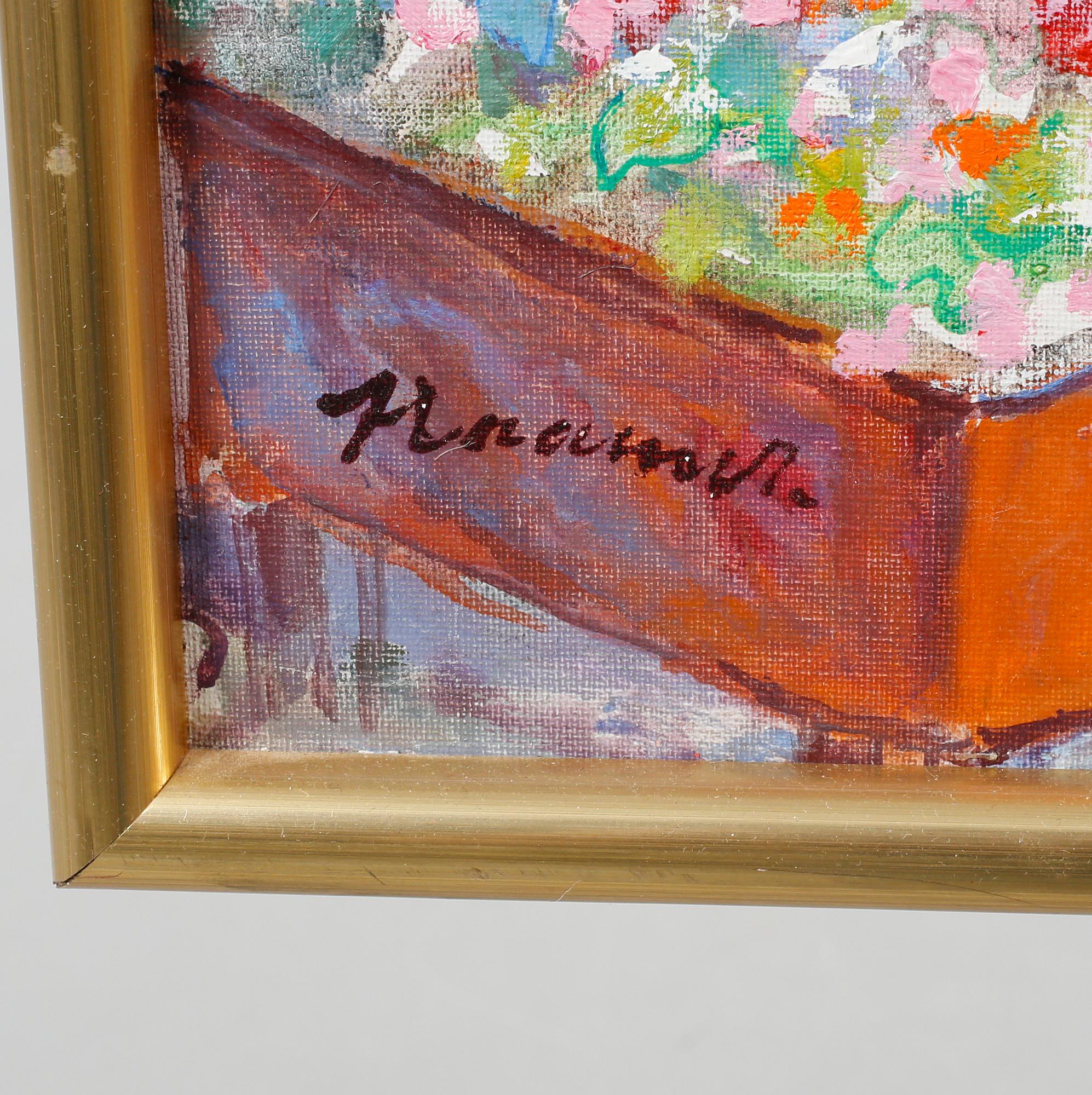 ERIK HAAMER, oil on canvas, signed.