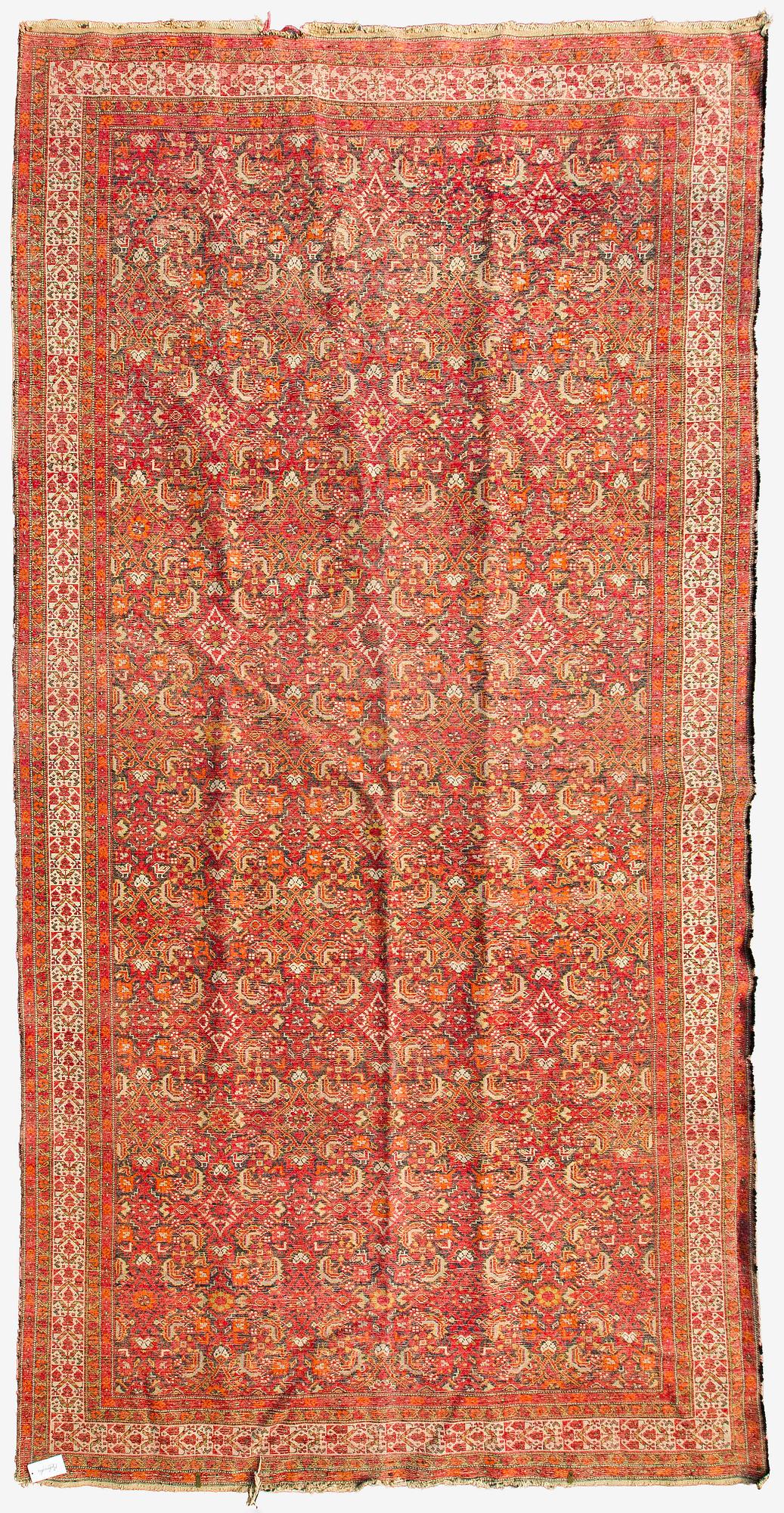 Matto, antiikki Malajir, Luoteis-Persia, n. 410 x 207 cm.