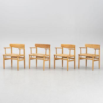 Børge Mogensen, karmstolar, 4 st, "Öresund".