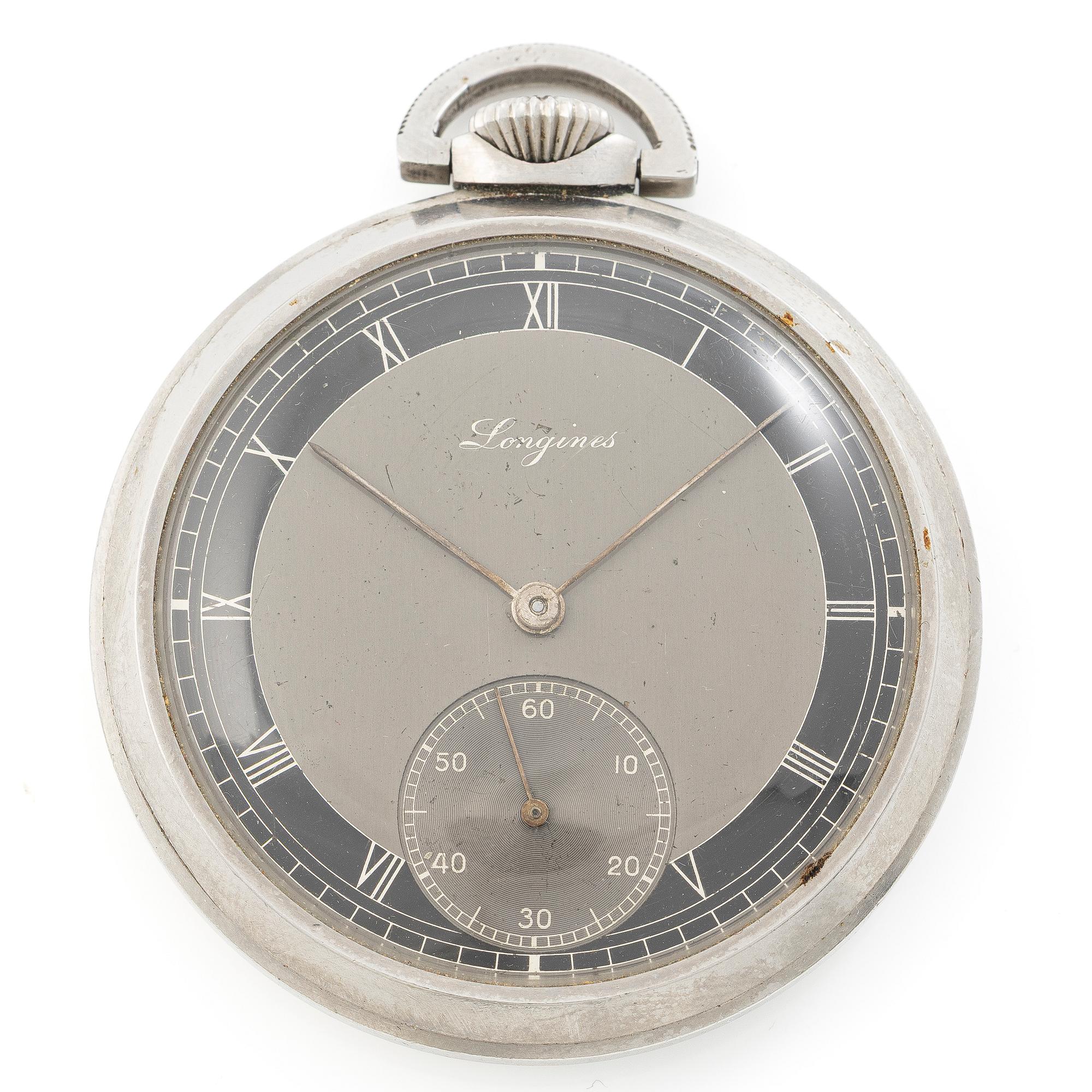 Longines, pocket watch, 46 mm.