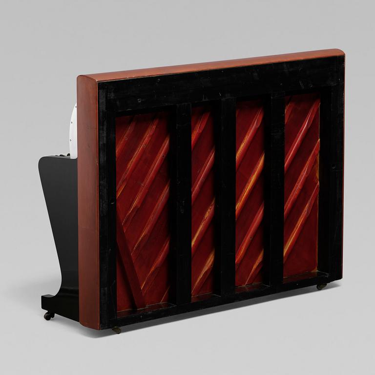Poul Henningsen, "PH Upright Piano", Designed 1939, executed by Andreas Christensen, Denmark 1940s.
