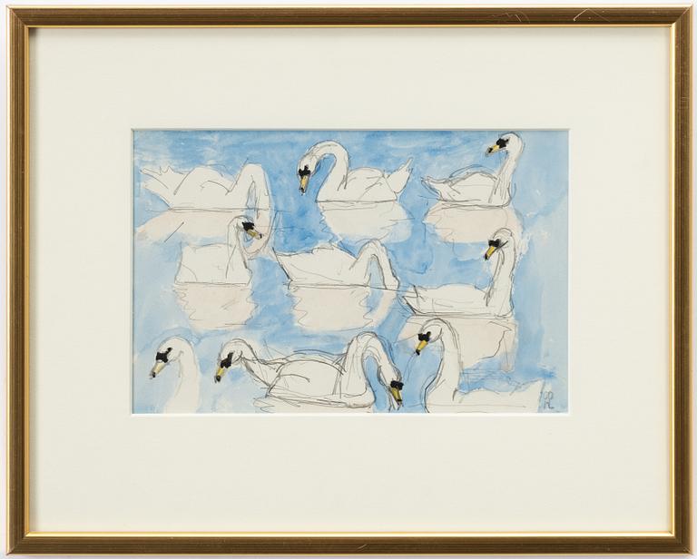 Hilding Linnqvist, "Svanar".