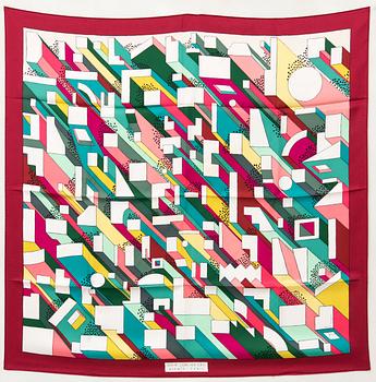 Hermès, Scarf, "On a Summer Day", 2016.