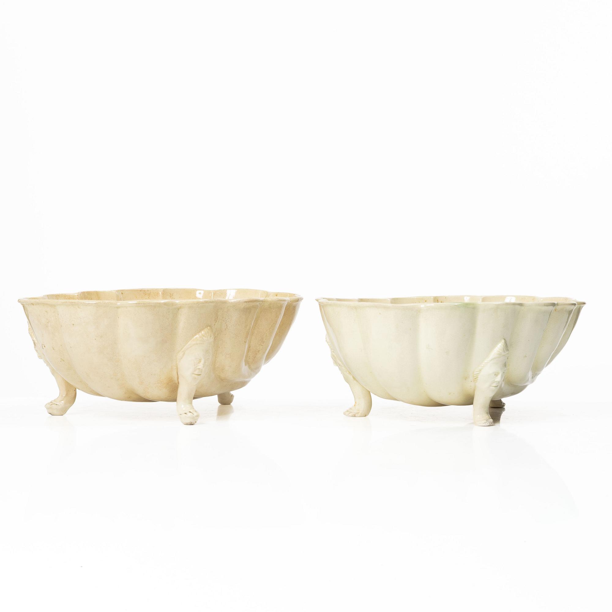 A pair of moulds, England, 19th Century.