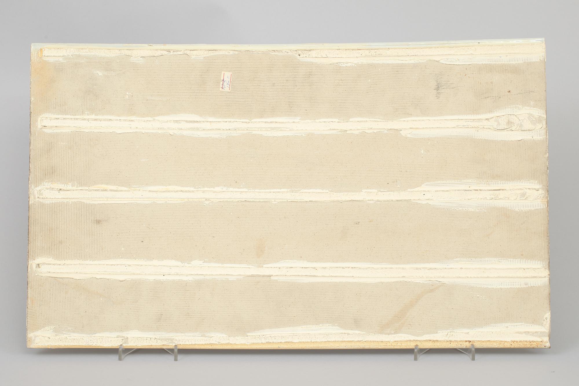 VÄGGPLATTA, porslin, Kina. 1900-talets första hälft.