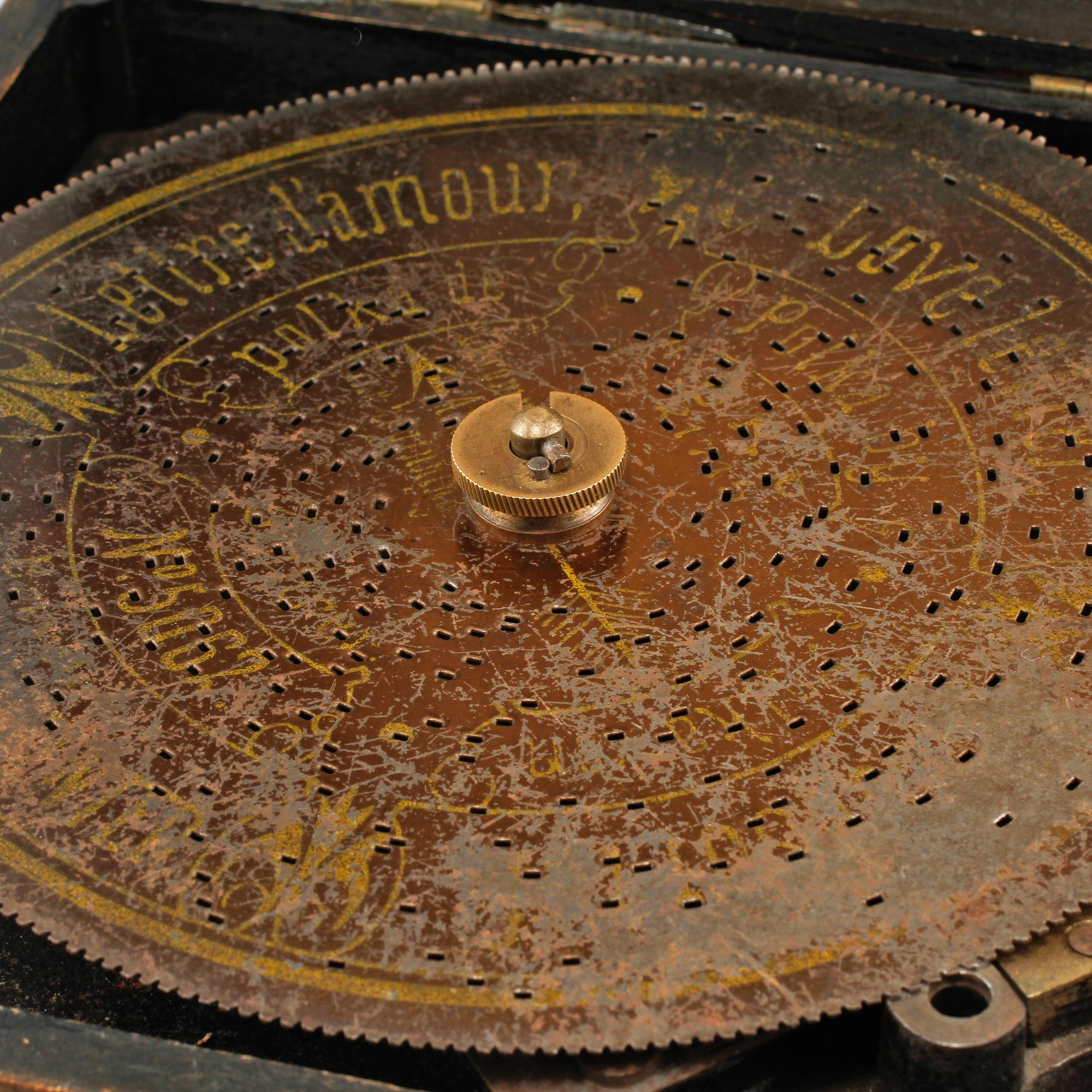SPELDOSA, Symphonion, jugend, 1900-talets första del.