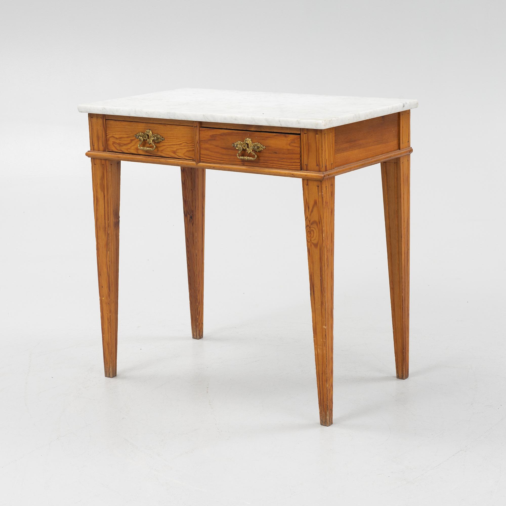 Table, circa 1900.