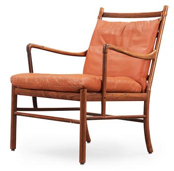 83. OLE WANSCHER, karmstol, "Colonial Chair, PJ 149", Poul Jeppesen, Danmark.