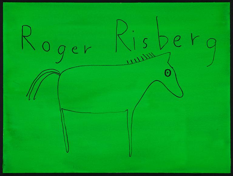 Roger Risberg, "Häst".