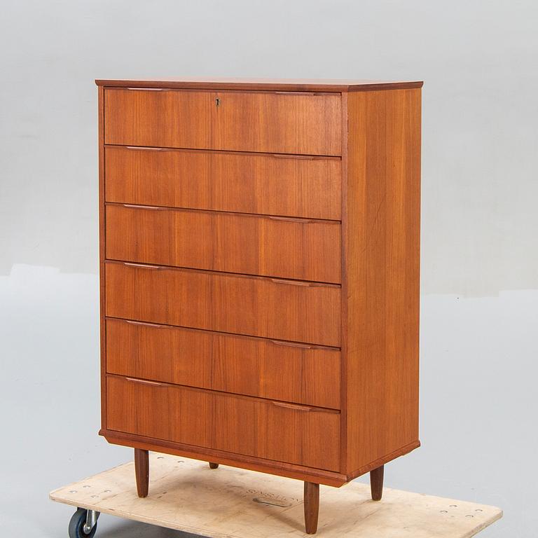 A 1960s Danish teak bureau from Ejsing.