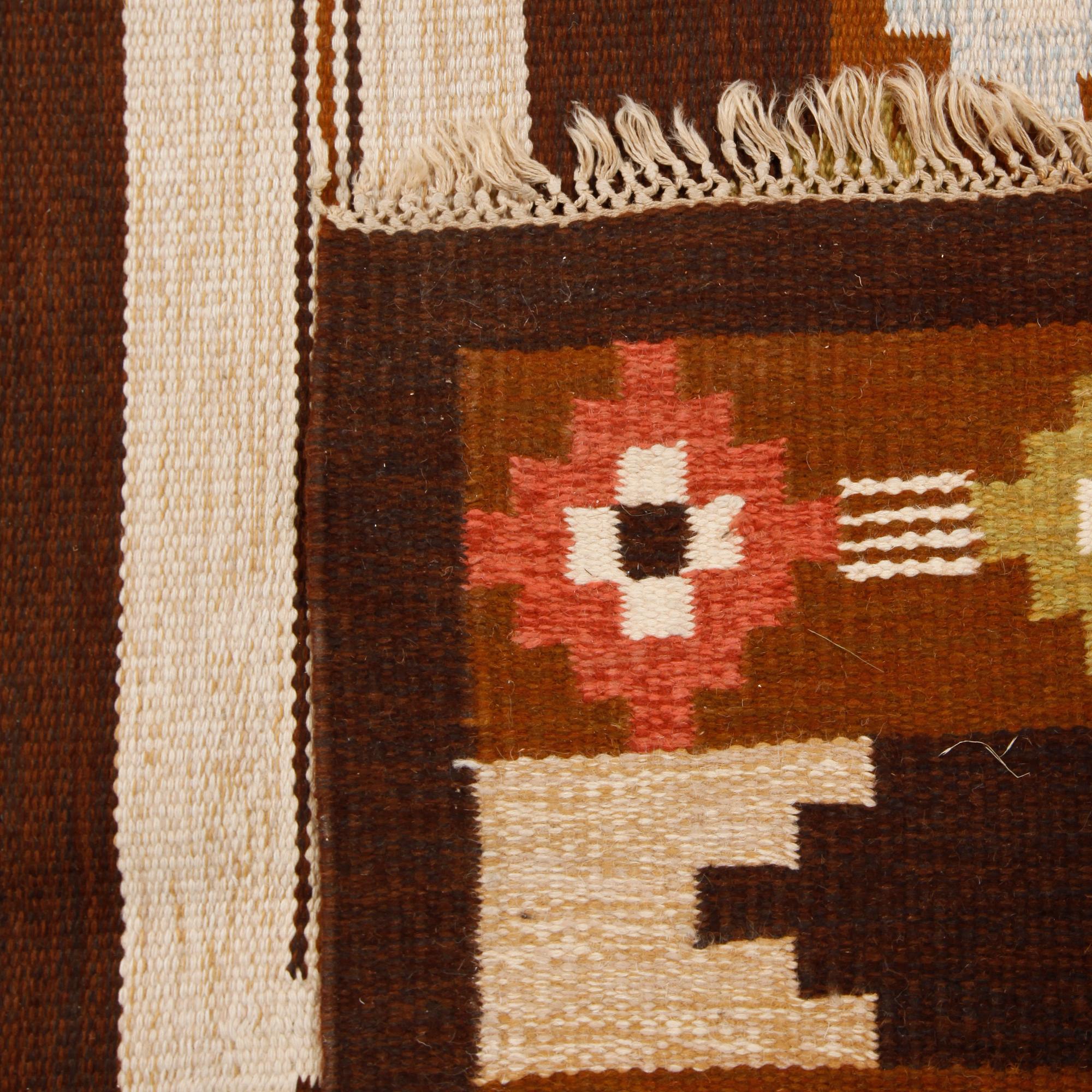 MATTA, rölakan, Ingegerd Silow, monogramsignerad IS, ca 246 x 169 cm.