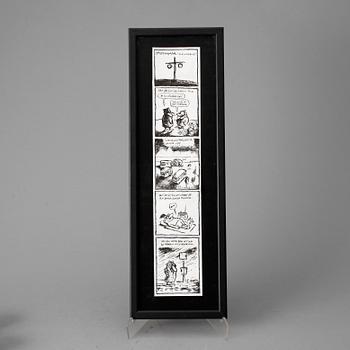 ULF LUNDKVIST, blandteknik. Signerad.