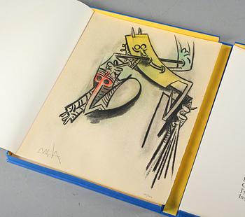 WIFREDO LAM, färglitografier, 10 st, "Pleni luna", signerade och numrerade 165/262.