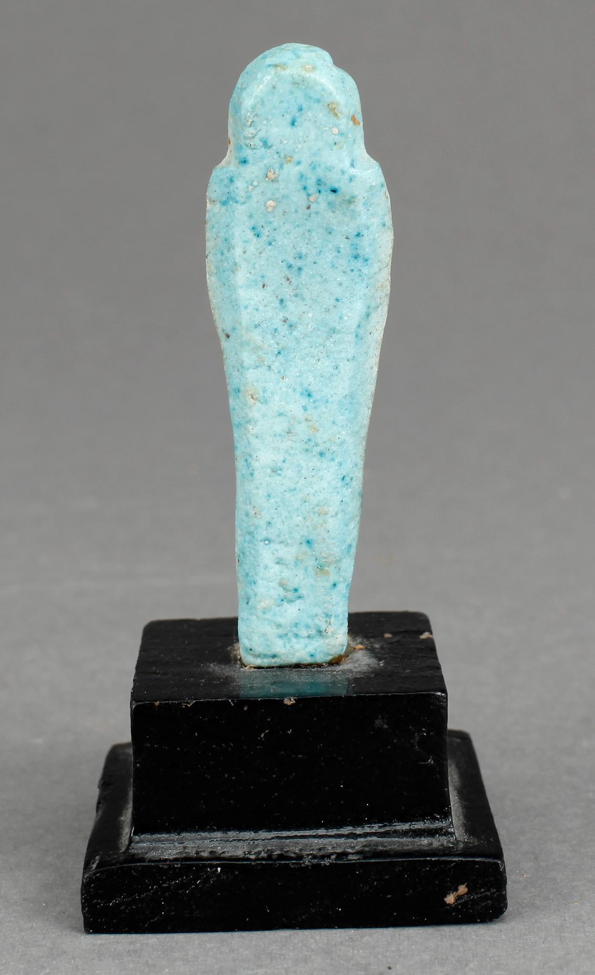 USHEBTI, 2 st, fajans, Egypten, sentid 664-331 f Kr.