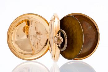 Hunter, pocket watch, 52 mm.