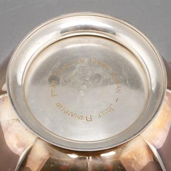 SKÅL, silver, GAB, Stockholm, 1933, vikt 426 g.
