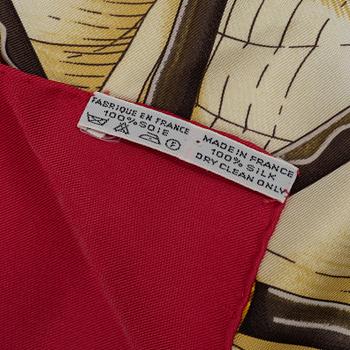 Hermès, scarf, "Vive Le Vent".