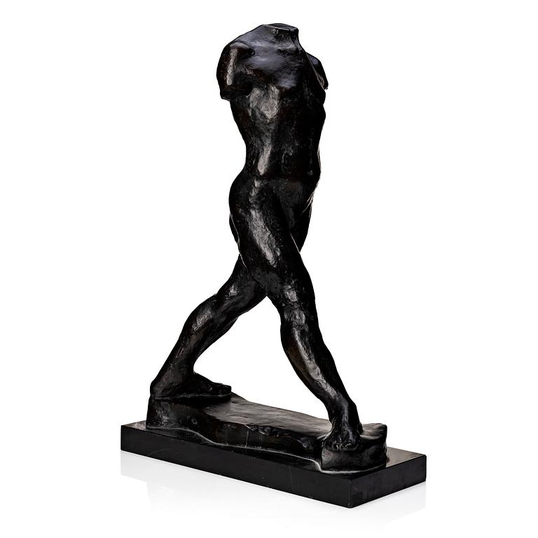 Gudmar Olovson, sculpture. Signed. Numbered. Foundry mark. Bronze, total height 67 cm, length 46 cm.