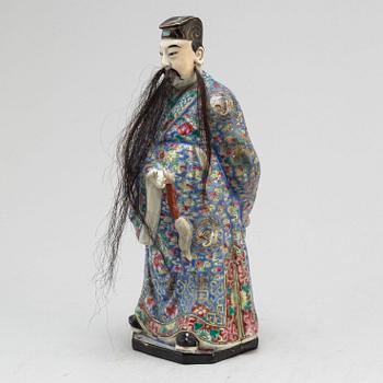 FIGURIN, porslin. Kina, modern tillverkning.