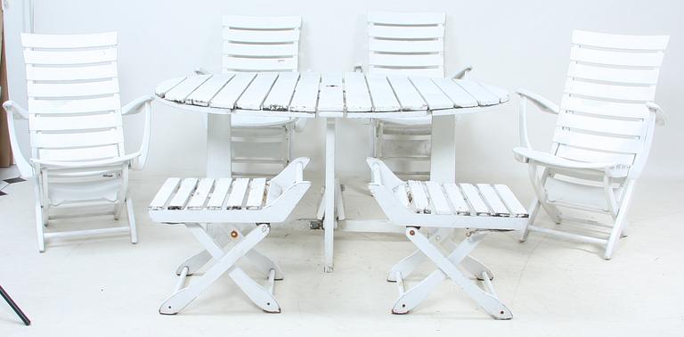 TRÄDGÅRDSMÖBLER, 7 delar, Triconfort.