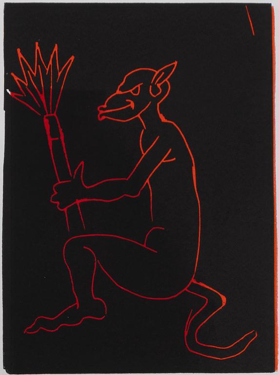 Jörg Immendorff, Utan titel.