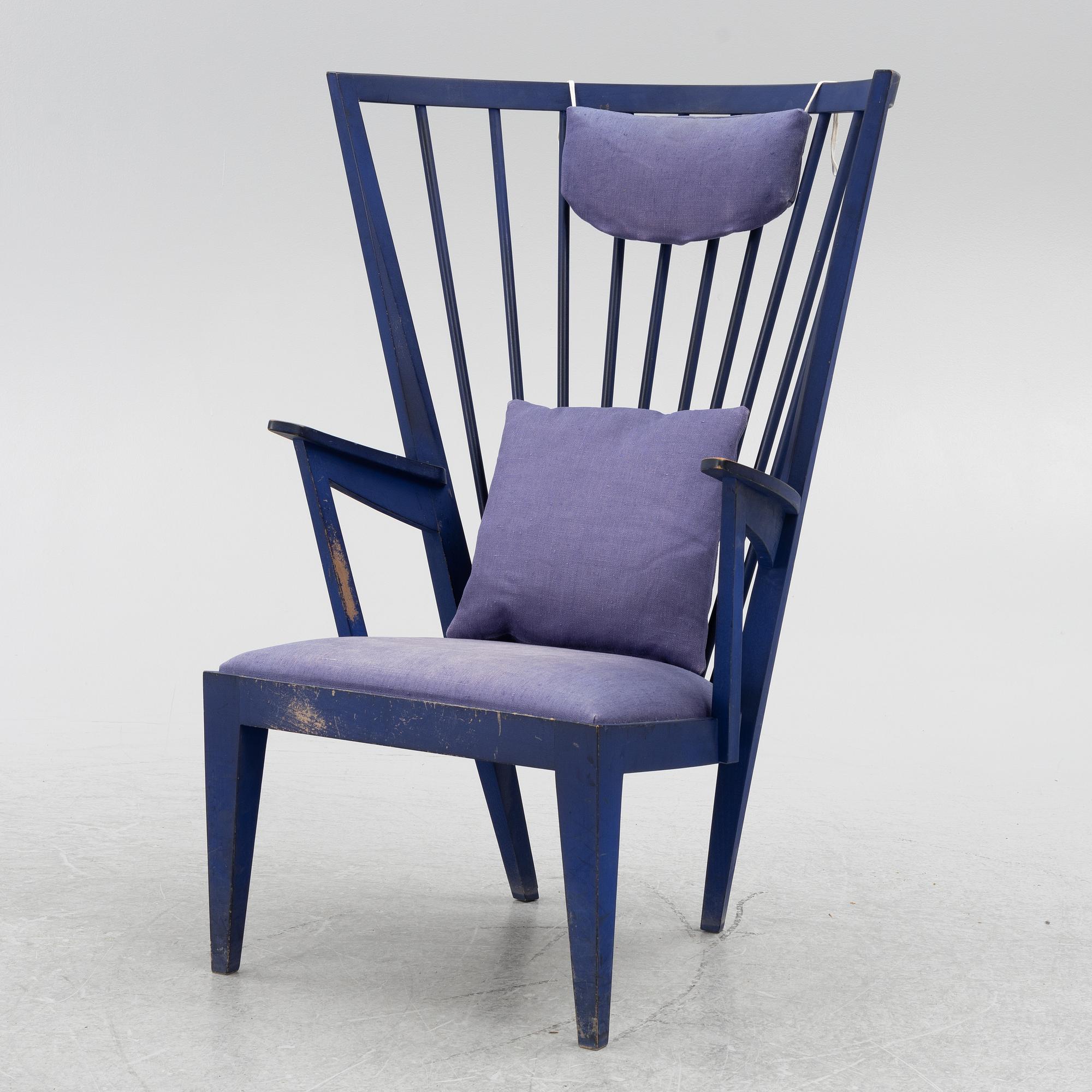 Nirvan Richter, a 'Länstolen' armchair, Norrgavel.