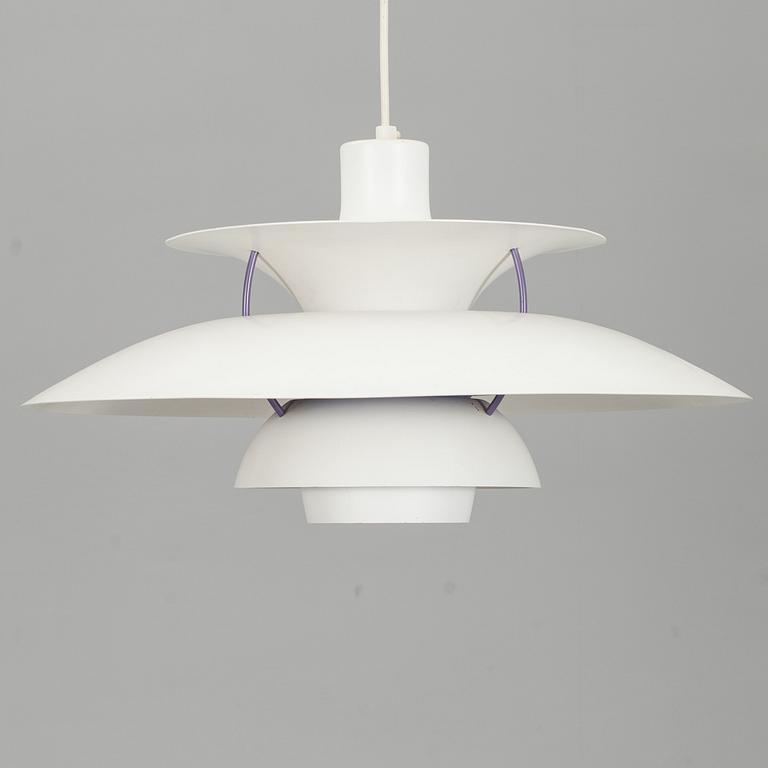 TAKLAMPA, PH-5, Poul Henningsen för Louis Poulsen, Danmark, 1900-talets andra hälft.