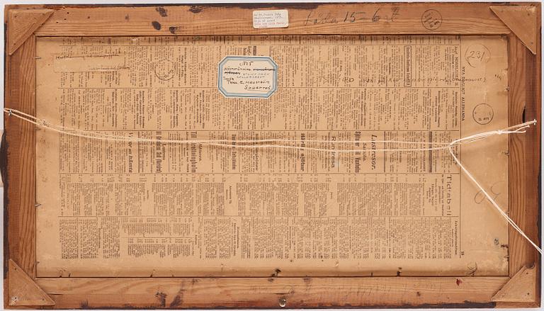Helmer Osslund, "Utsikt från Skuleberget" (View from the Skule mountain, landscape from the northeast of Sweden).