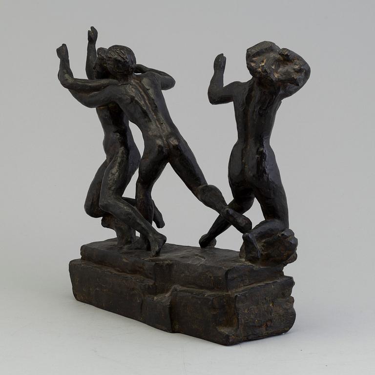 AXEL WALLENBERG, Sculpture, bronze, signed and dated 1938. Foundry mark.