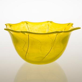 TIINA NORDSTRÖM, konstglas, "Sun ray", signerad Tiina Nordström Nuutajärvi 1996.