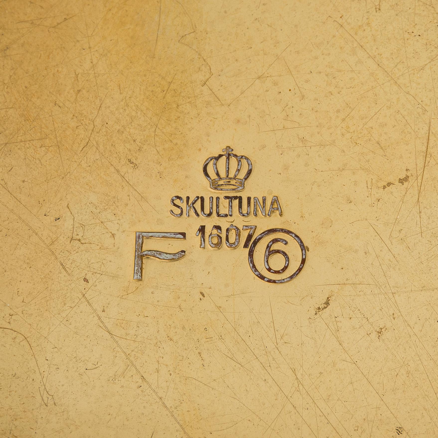 Pierre Forssell, vas, Mässingstudion, Skultuna 1960-tal.